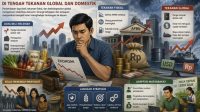 ekonomi indonesia Gambar ilustrasi dibuat dengan AI